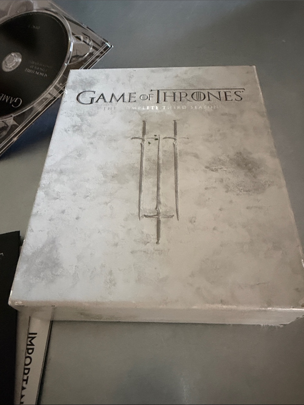 Game of Thrones Season 3 Complete Blu-ray Set 🐉 HBO 4-Disc